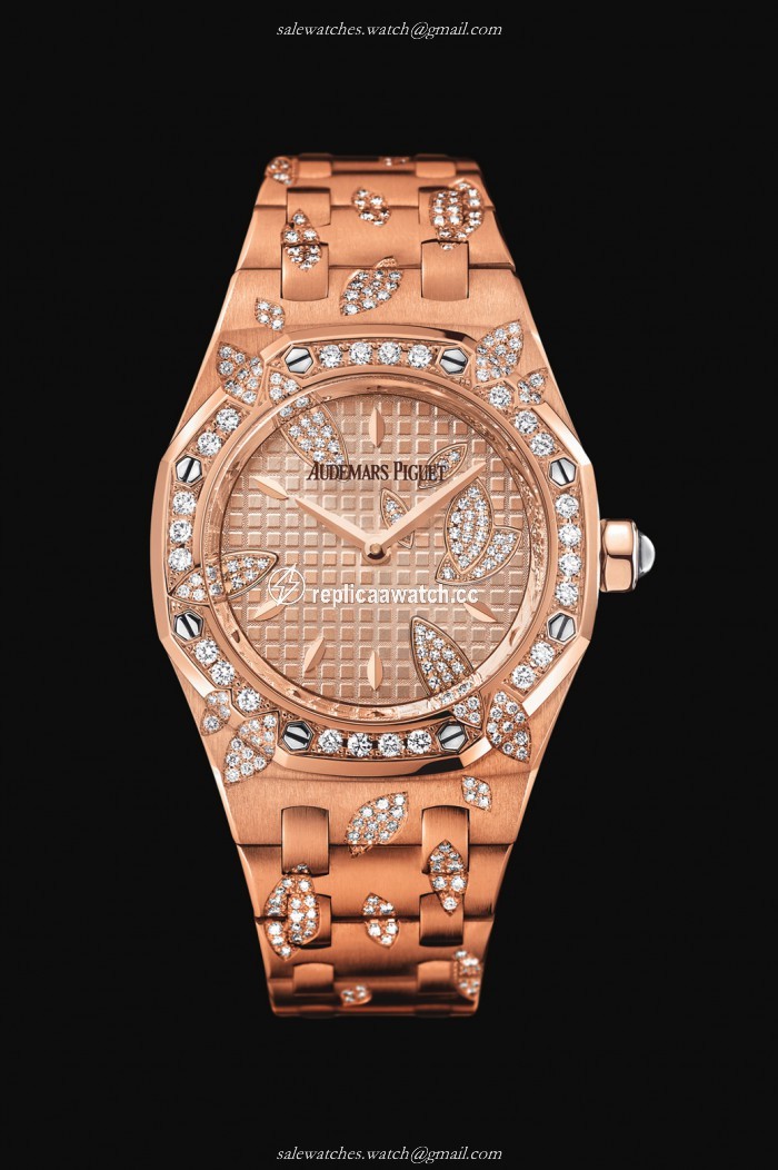 67616OR.ZZ.1234OR.01 Audemars Piguet Royal Oak Ladies Royal Oak Leaves