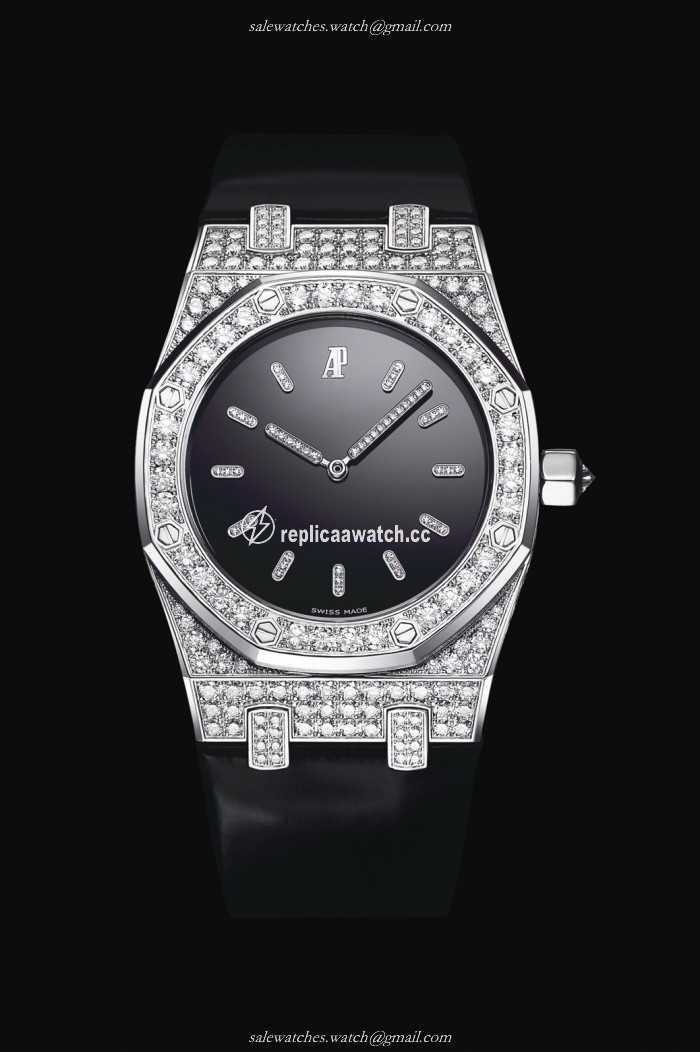 77220BC.ZZ.D004CU.01 Audemars Piguet Royal Oak Ladies Tuxedo