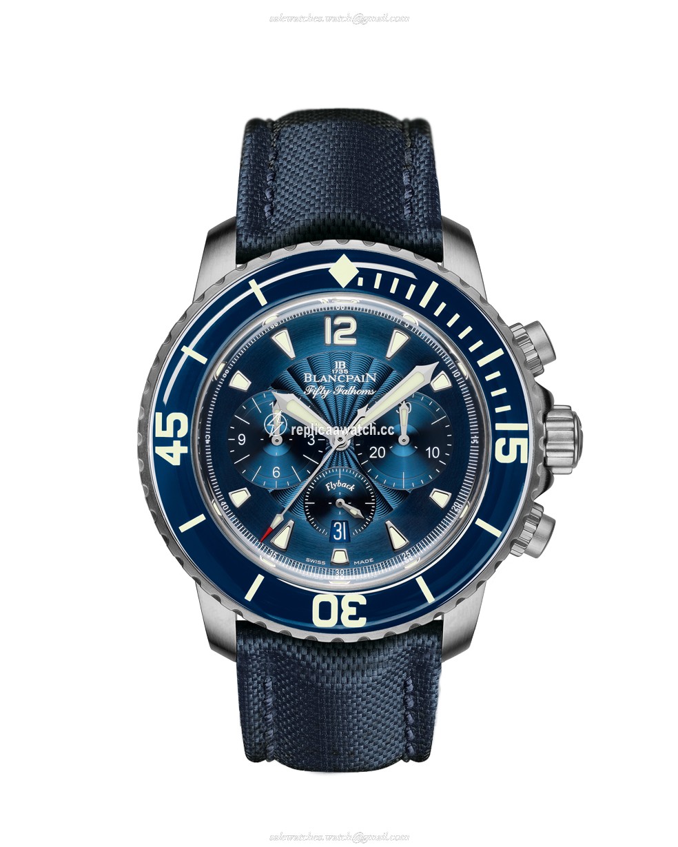 5085F.B-1140-52B Blancpain Fifty Fathoms Flyback Chronograph