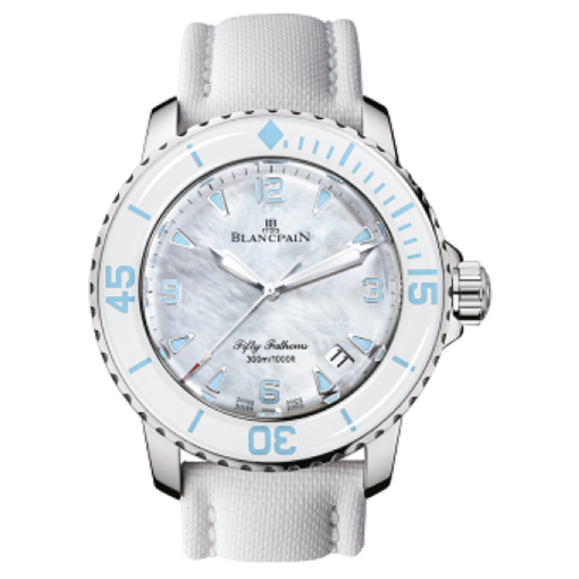 5015A-1144-52A Blancpain Fifty Fathoms Ladies Automatic 45 MM