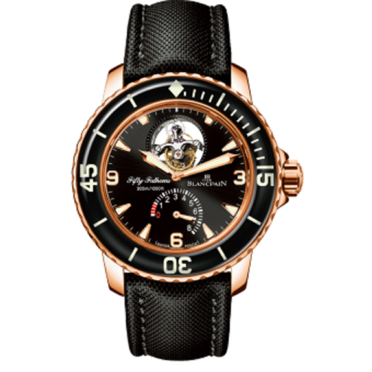5025-3630-52A Blancpain Fifty Fathoms Tourbillon 8 Days