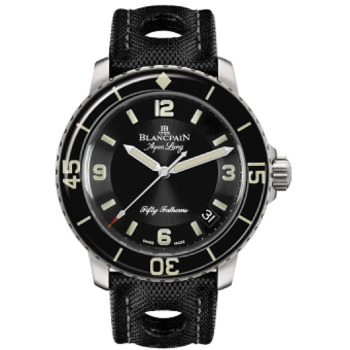 5015C-1130-52B Blancpain Tribute To Fifty Fathoms Aqua Lung Automatic 45 MM