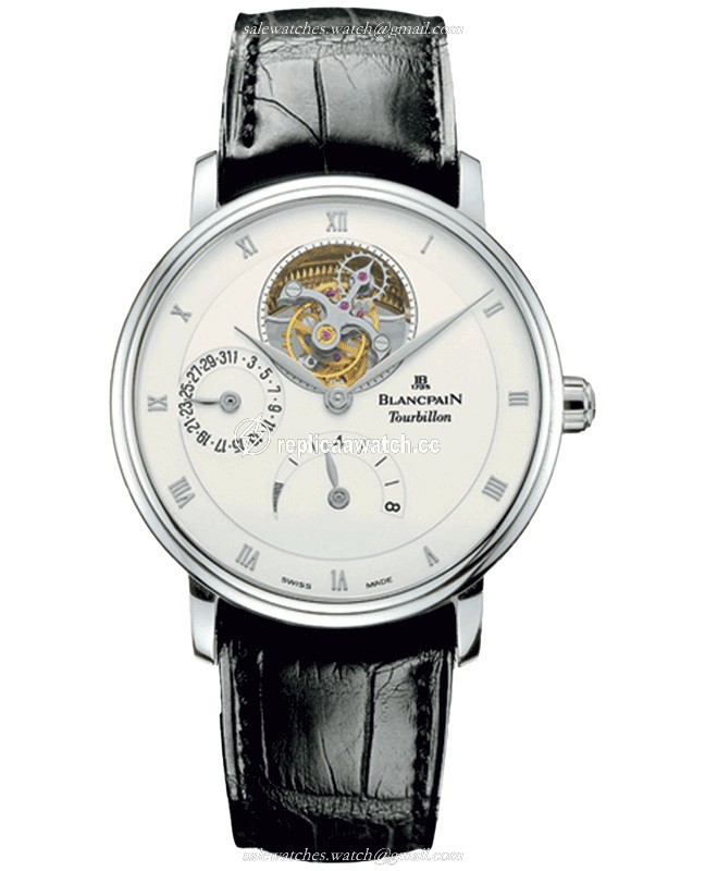 6025-1542-55B Blancpain Villeret Tourbillon 8 Days Power Reserve