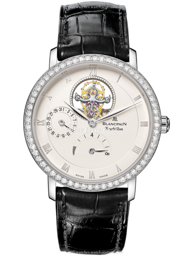 6025-1942-55B Blancpain Villeret Tourbillon 8 Days Power Reserve