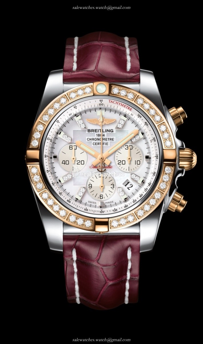 CB011053/A698/735P/A20BA.1 Breitling Chronomat 44 Diamond Works