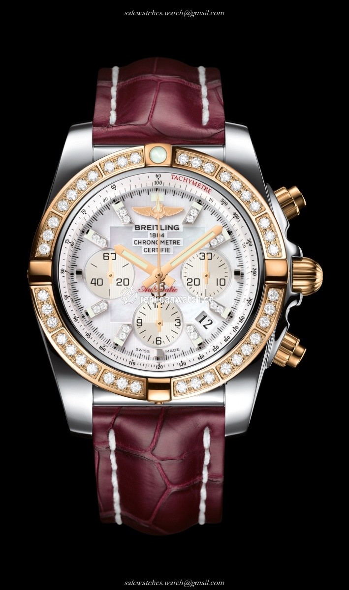CB011053/A698/736P/A20D.1 Breitling Chronomat 44 Diamond Works