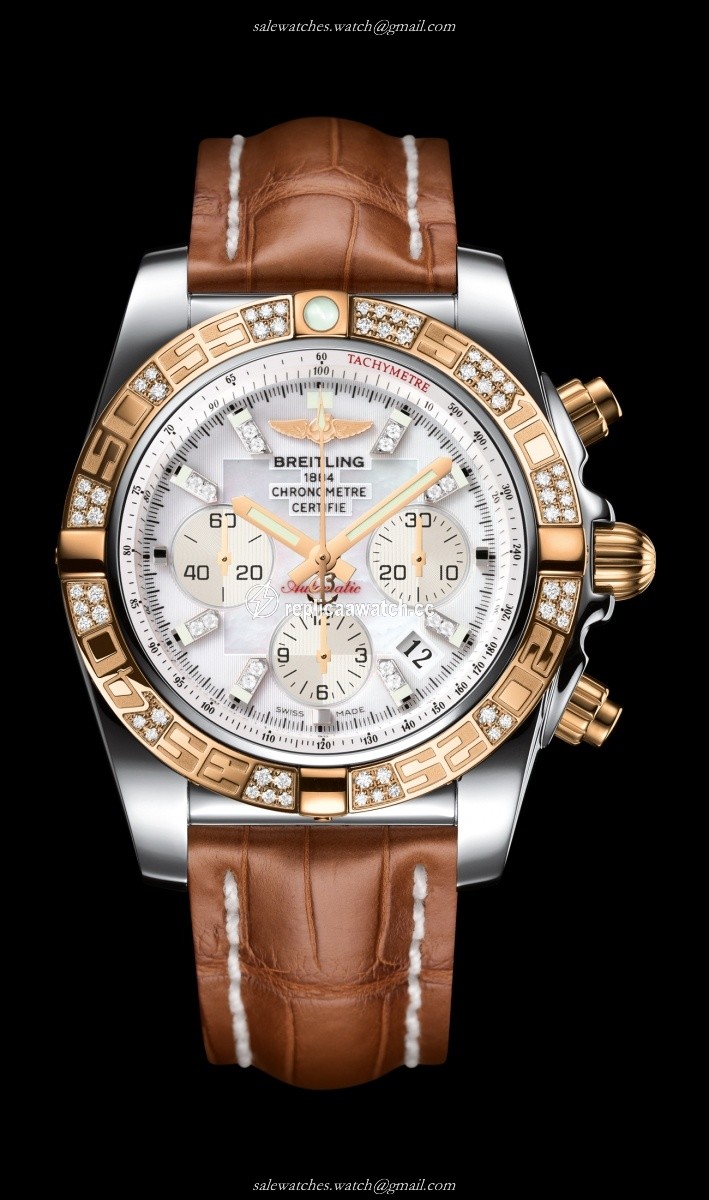 CB0110AA/A698/738P/A20D.1 Breitling Chronomat 44 Diamond Works