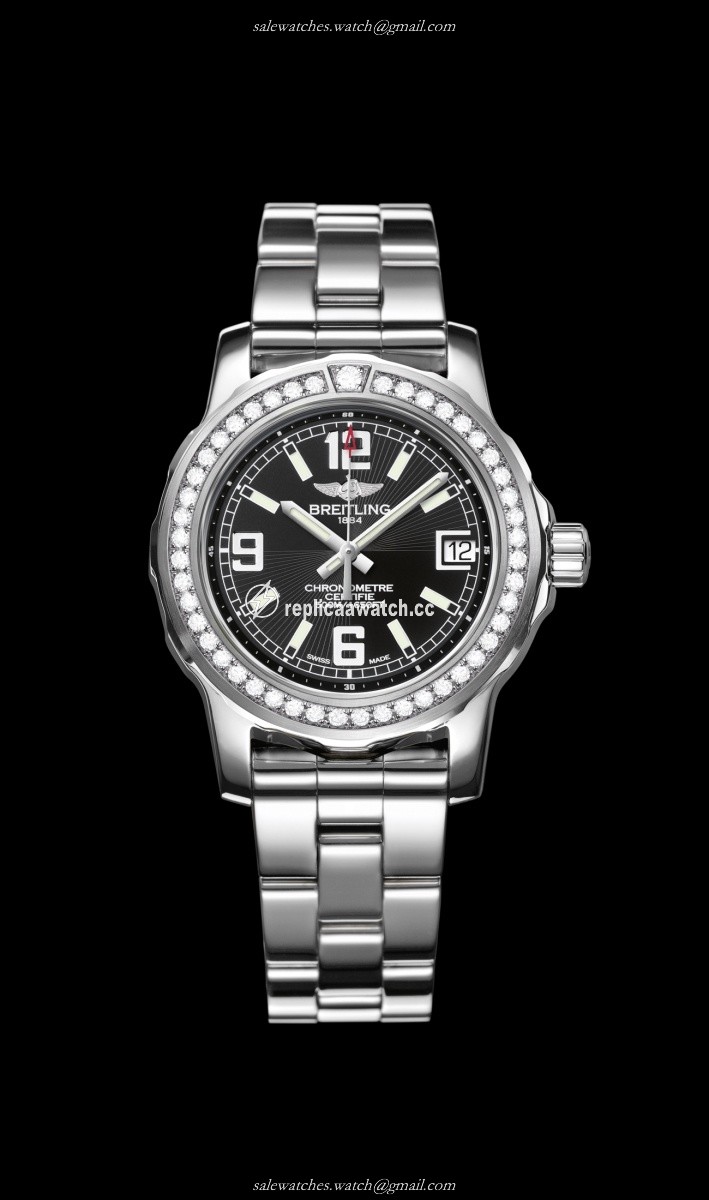 A7738753/BB51/158A Breitling Colt 33 Diamondwork Ladies