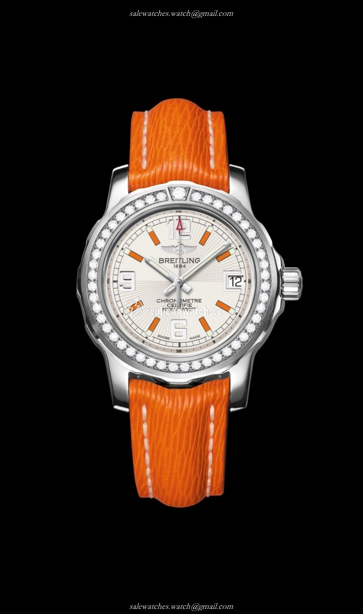 A7738753/G764/212X/A14S.1 Breitling Colt 33 Diamondwork Ladies