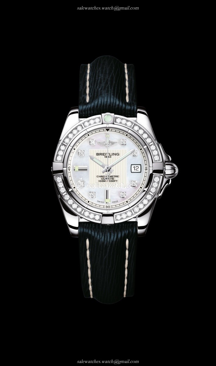 A71356LA/A708/210X/A14BA.1 Breitling Galactic 32 Diamondwork Ladies
