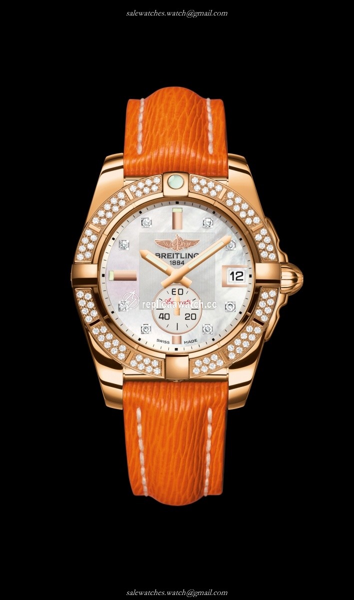 H3733053/A725/217X/H16BA.1 Breitling Galactic 36 Automatic Ladies Diamondwork