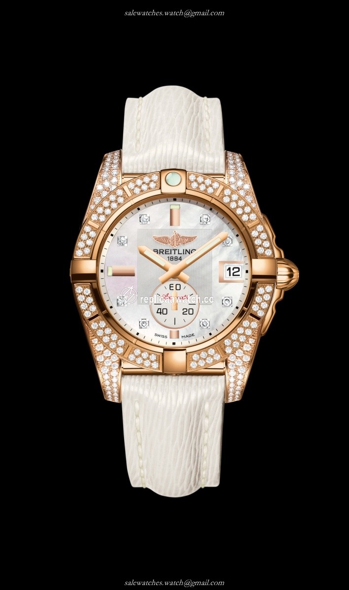 H3733063/A725/236X/H16BA.1 Breitling Galactic 36 Automatic Ladies Diamondwork