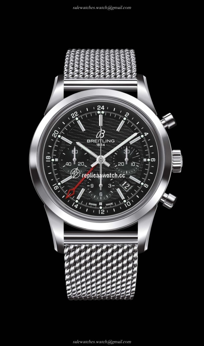 AB045112/BC67/154A Breitling Transocean Chronograph GMT