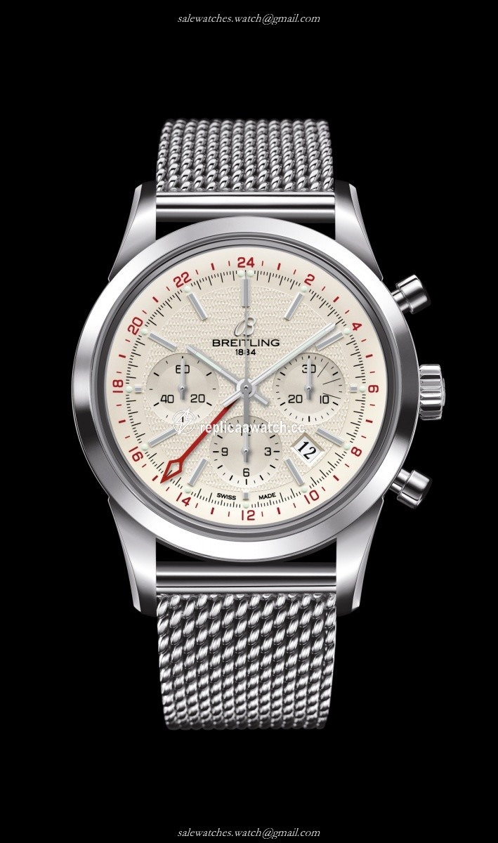 AB045112/G772/154A Breitling Transocean Chronograph GMT