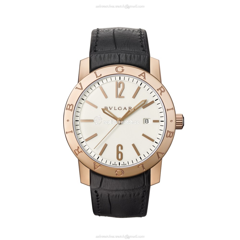 101869 BBP39WGLD Bulgari Bvlgari Bvlgari Solotempo Automatic 39 MM