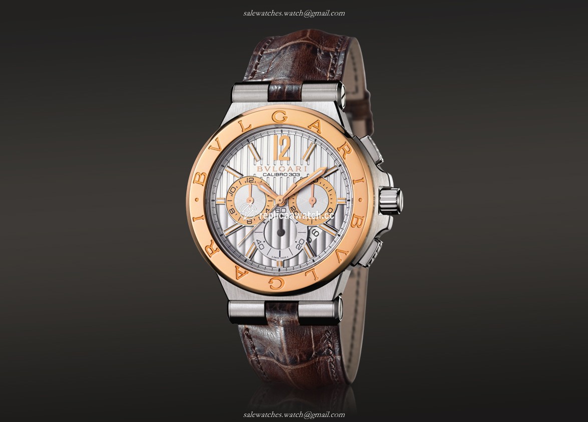 DG42C6SPGLDCH Bulgari Diagono Chronograph Caliber 303 42 MM