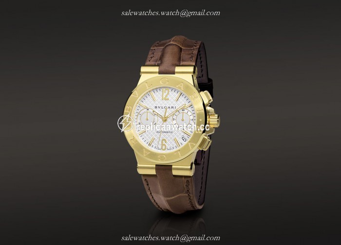 DG35C6GLDCH Bulgari Diagono Ladies Chronograph Automatic 35 MM