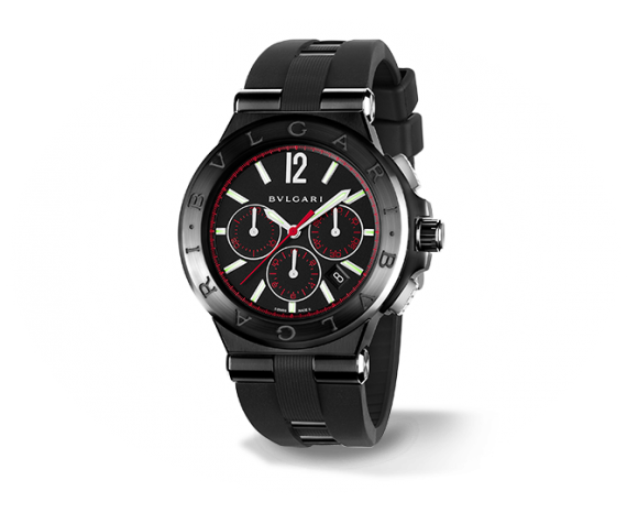 102160 DG42BBSCVDCH/1 Bulgari Diagono Ultranero Chronograph 42 MM