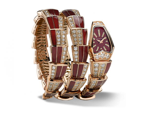 102113 SPP26RGD1GD1RL.2T Bulgari Serpenti Jewellery Quartz 26 MM