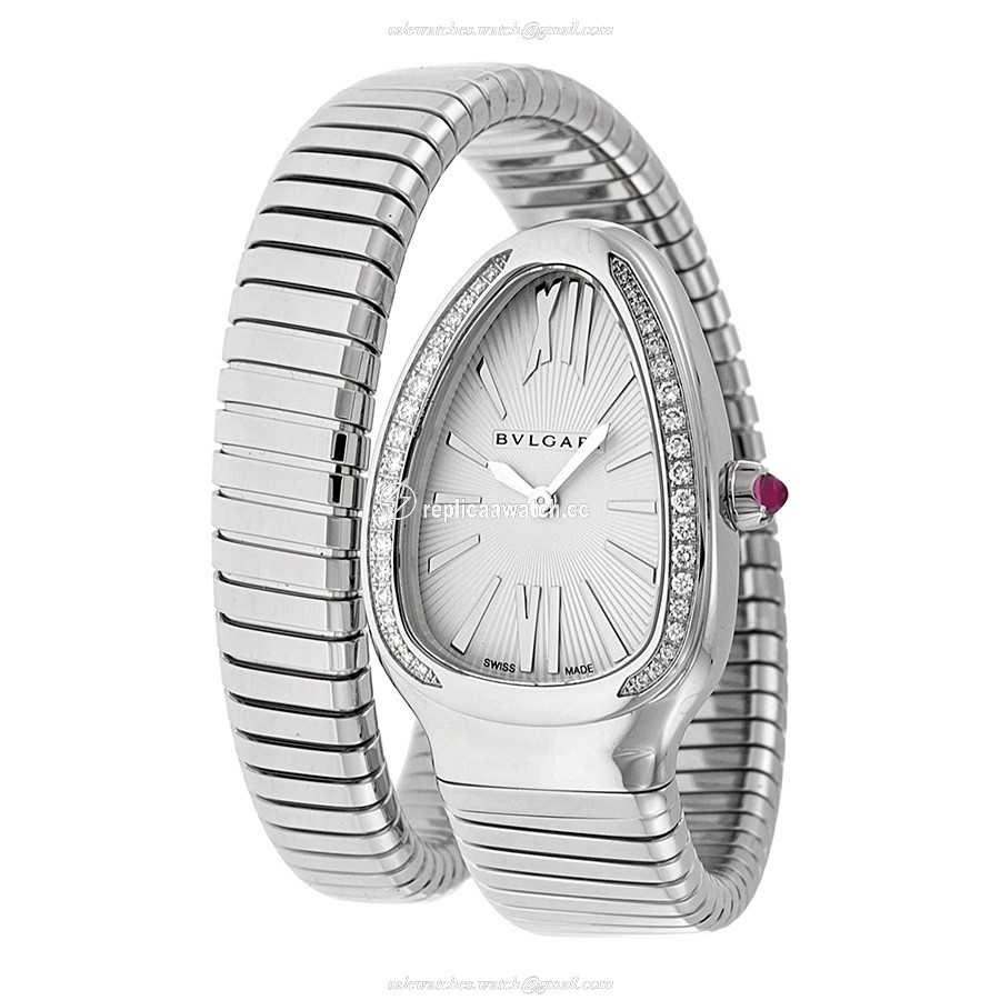 101827 SP35C6SDS.1T/L Bulgari Serpenti Tubogas Quartz 35 MM