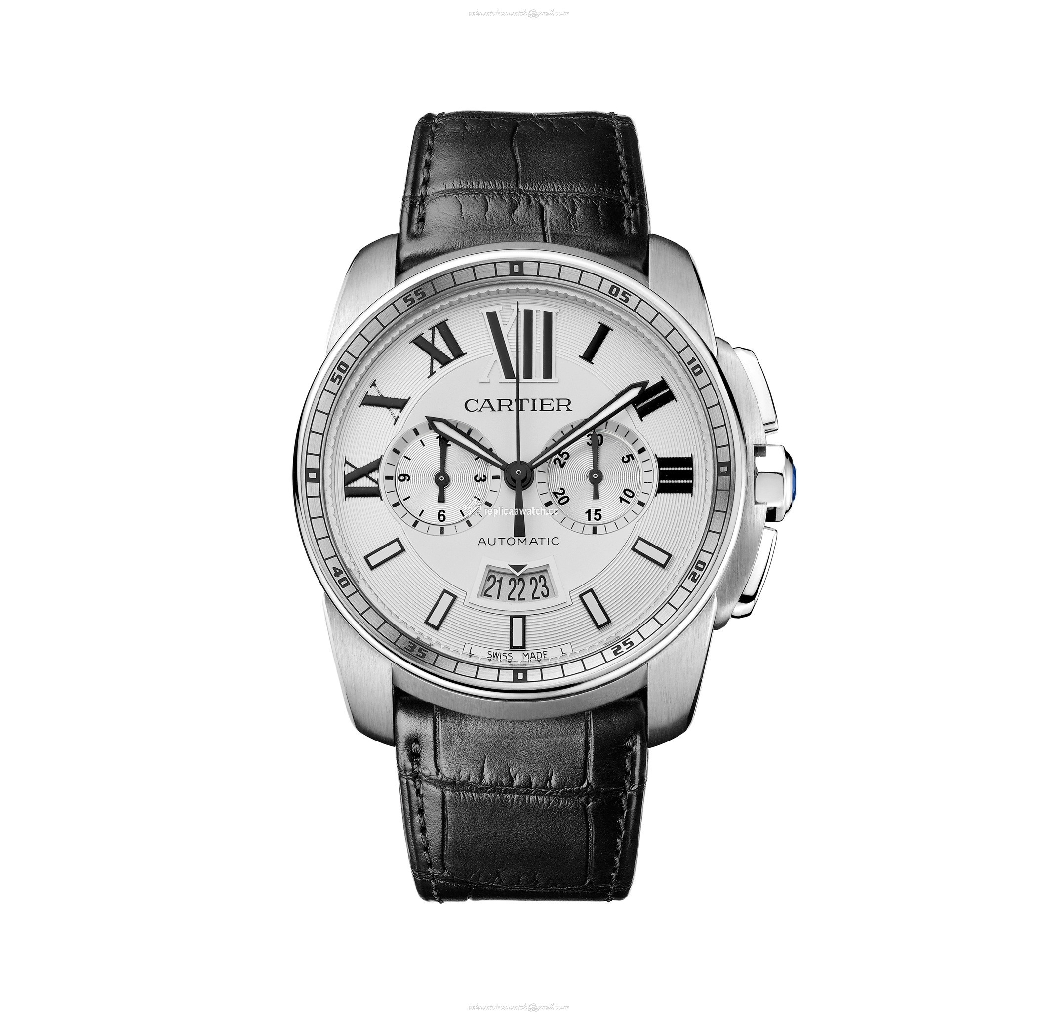 W7100046 Cartier Calibre de Cartier Chronograph Steel