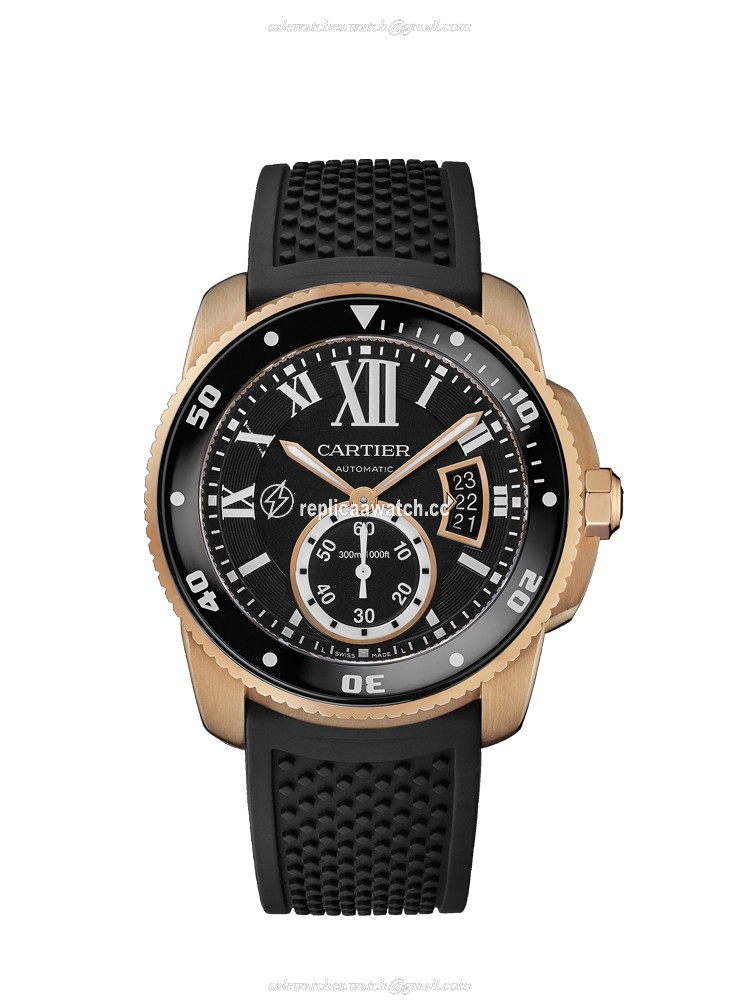 W7100052 Cartier Calibre de Cartier Diver Pink Gold