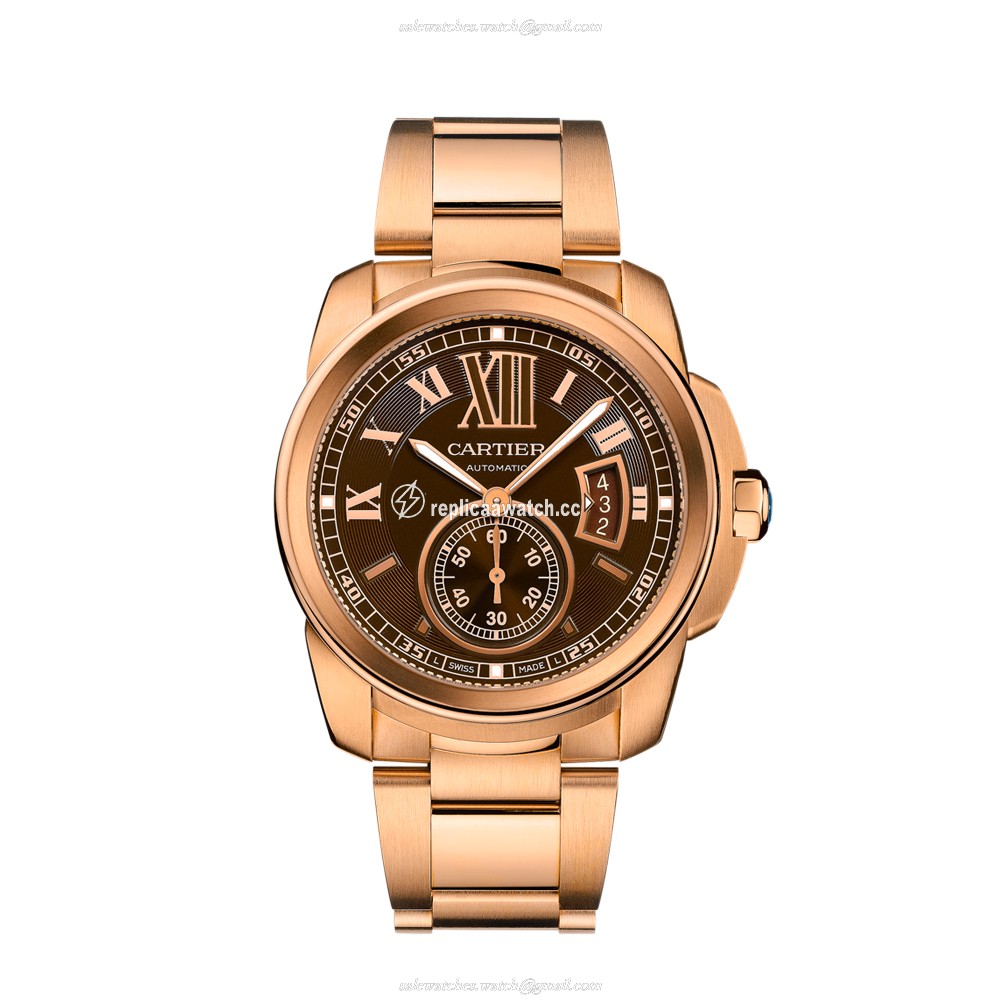 W7100040 Cartier Calibre de Cartier Pink Gold