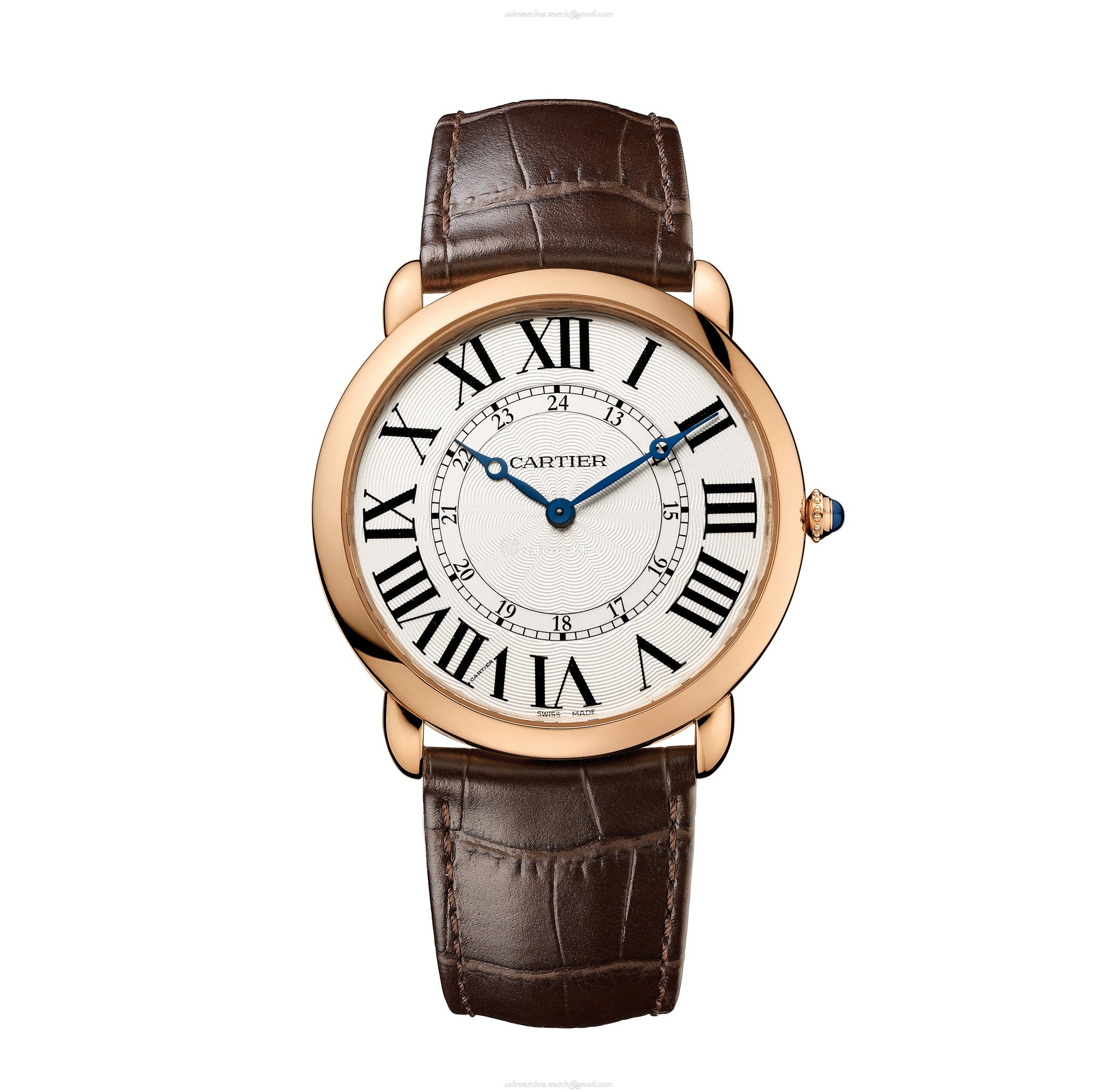 W6801004 Cartier Ronde Louis Cartier Extra-Large Model Manual Pink Gold