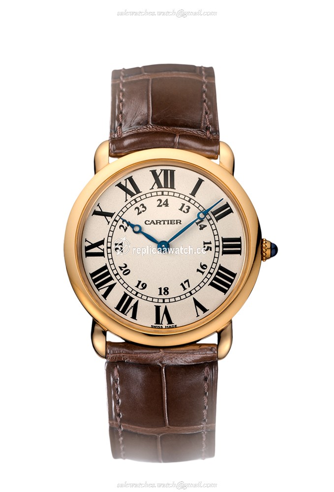 W6800251 Cartier Ronde Louis Cartier Large Model Manual Pink Gold