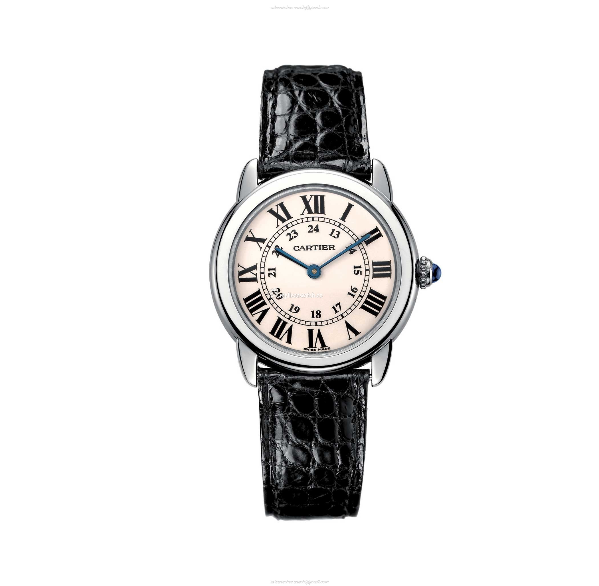 W6700155 Cartier Ronde Solo de Cartier Ladies Small Model Quartz Steel