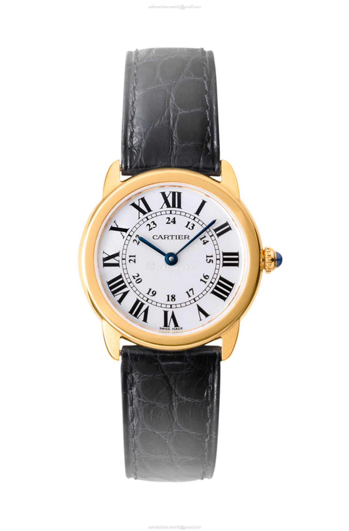 W6700355 Cartier Ronde Solo de Cartier Ladies Small Model Quartz Yellow Gold