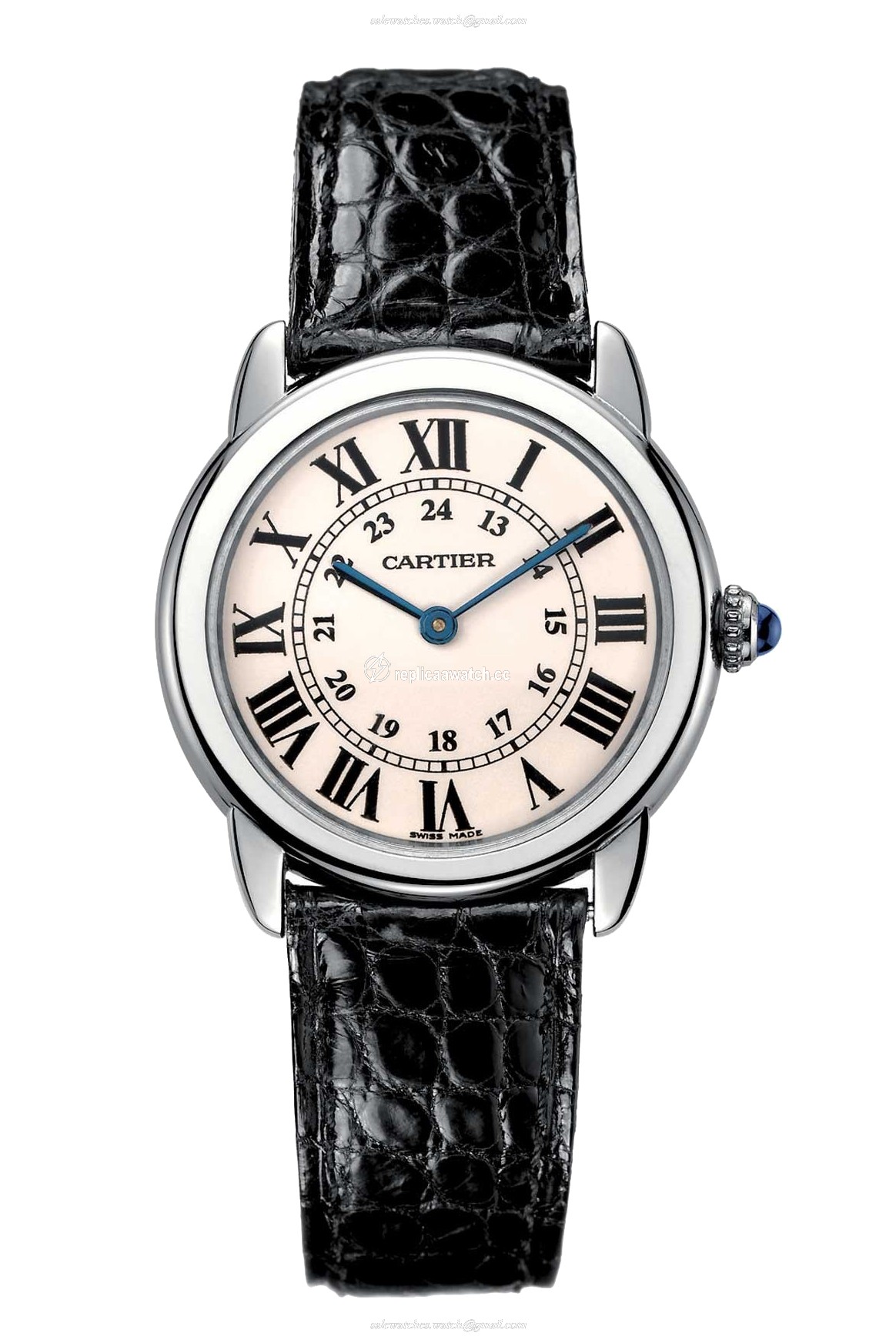 W6700255 Cartier Ronde Solo de Cartier Large Model Steel