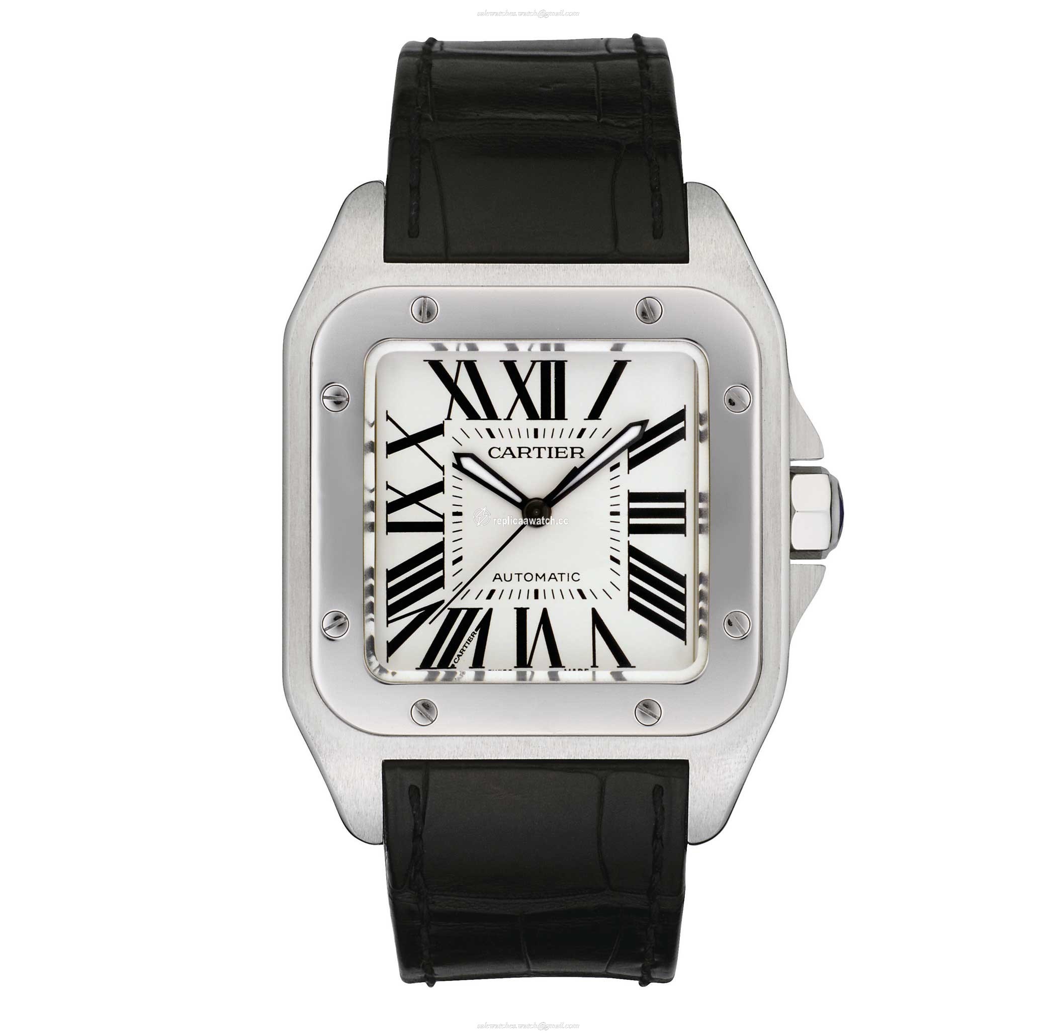 W20073X8 Cartier Santos de Cartier Santos 100 Large Model Automatic Steel
