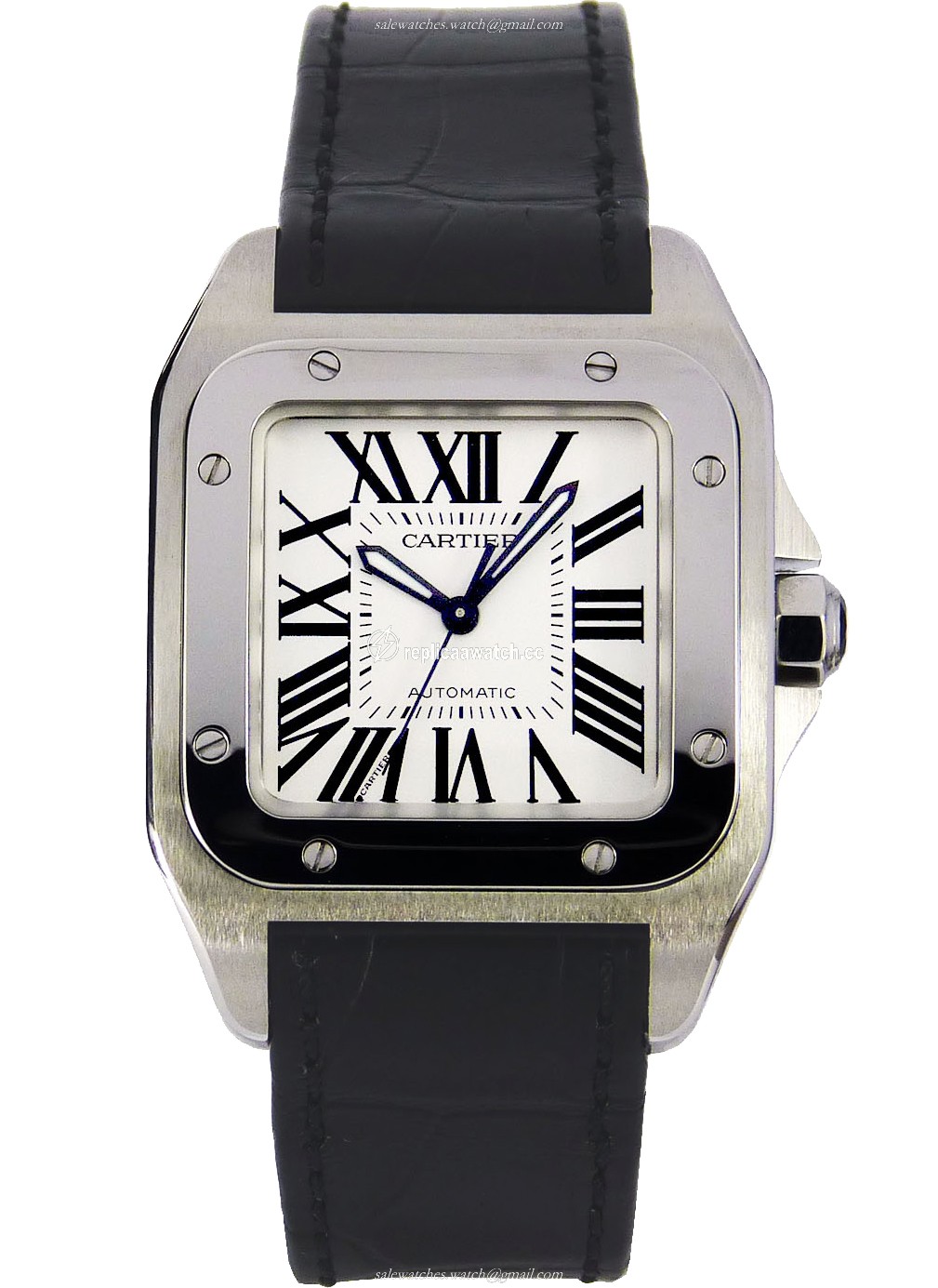 W20106X8 Cartier Santos de Cartier Santos 100 Medium Model Automatic Steel