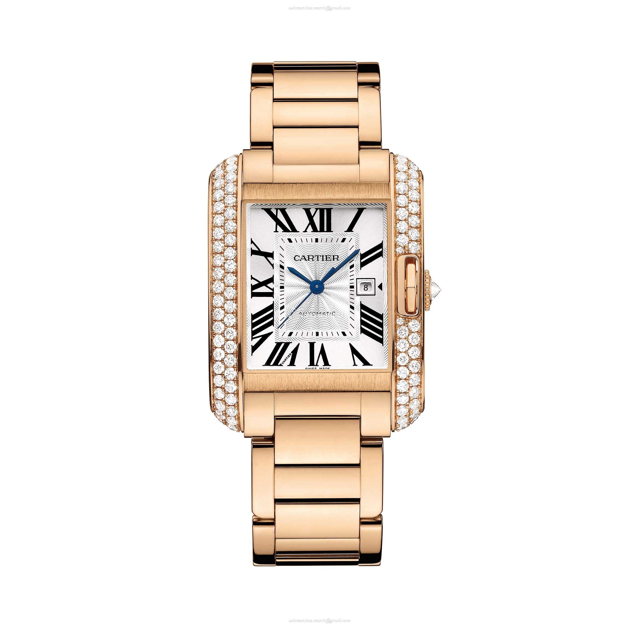 WT100003 Cartier Tank Ladies Anglaise Automatic Large Model