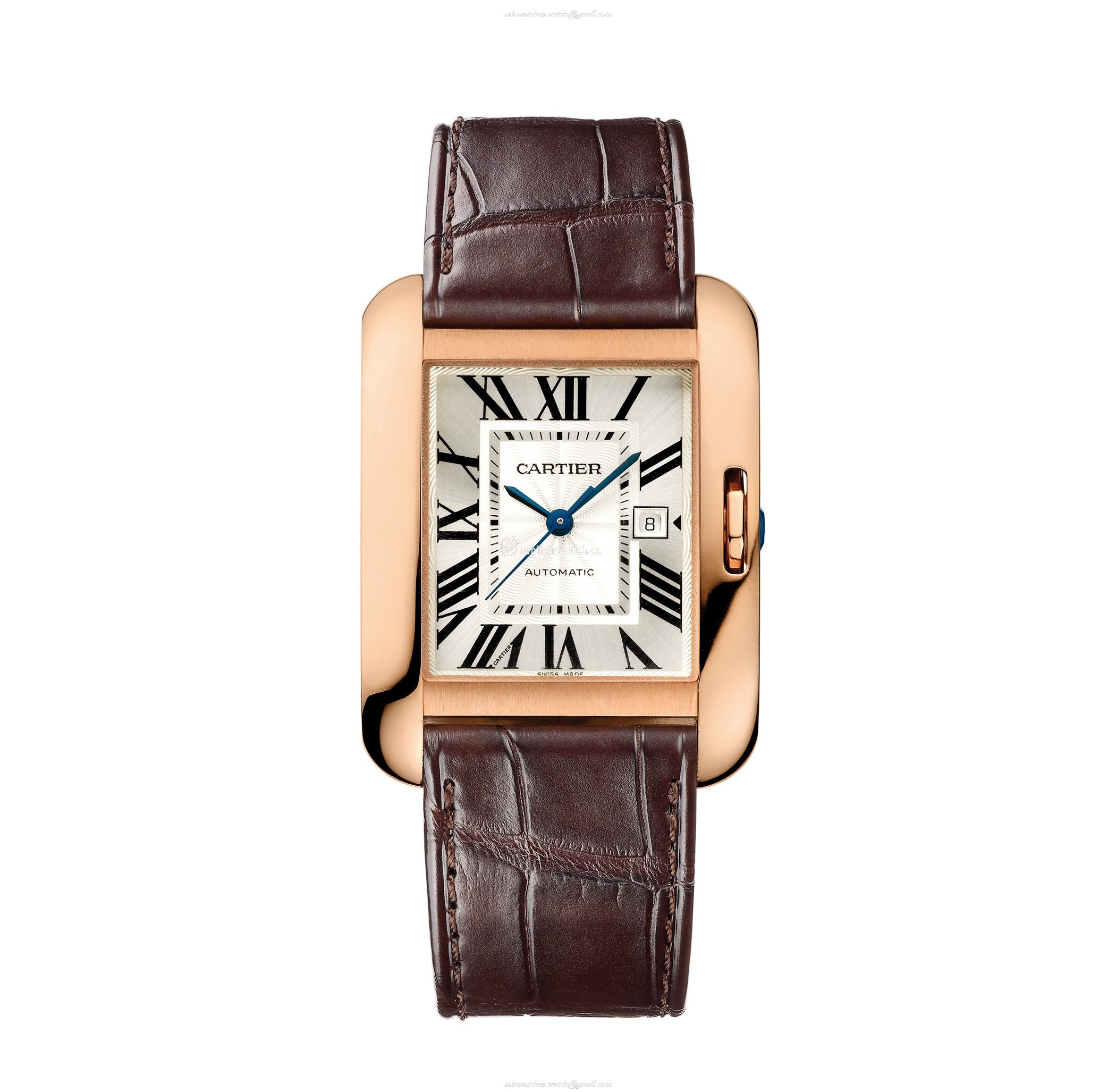 W5310005 Cartier Tank Ladies Anglaise Automatic Large Model Pink Gold