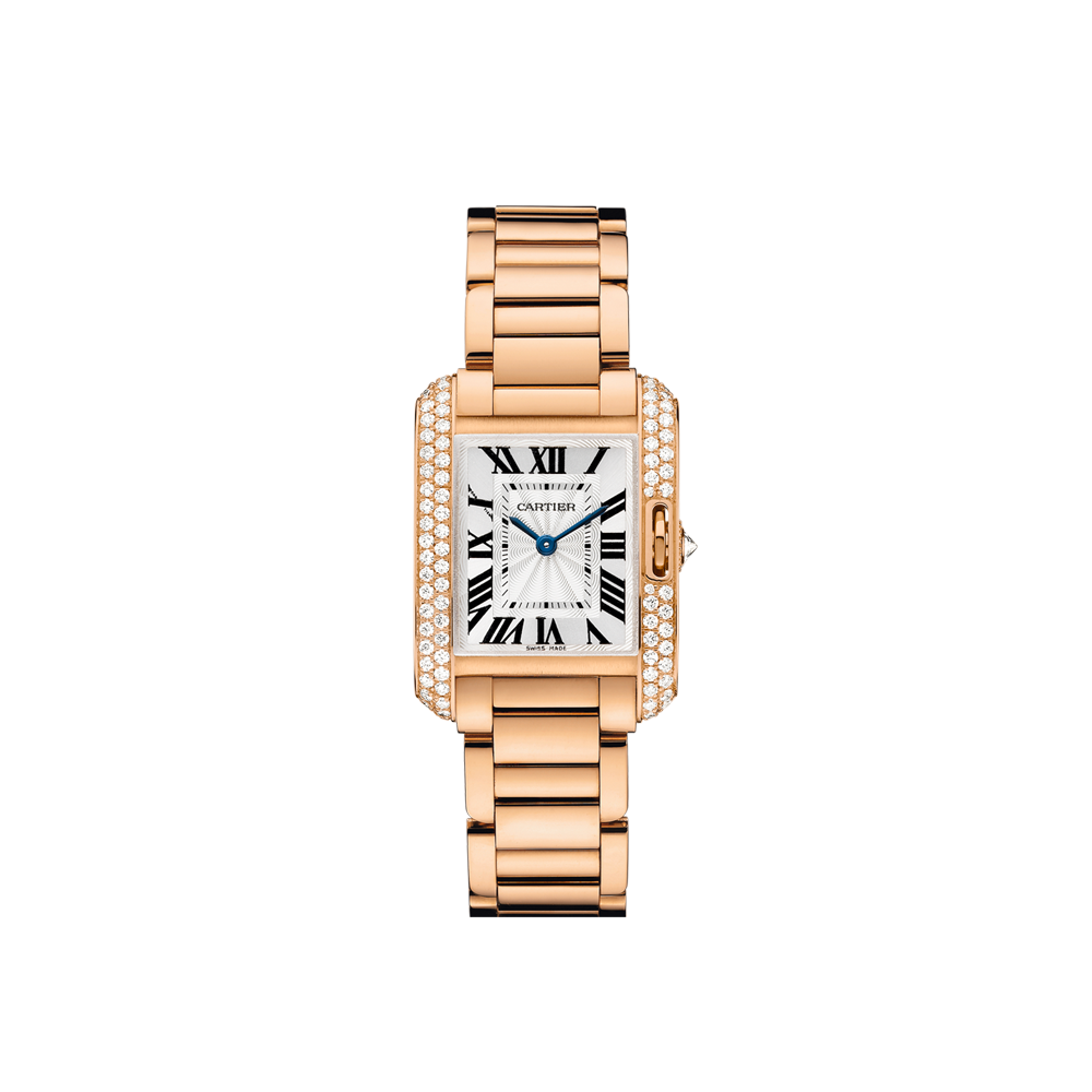 WT100002 Cartier Tank Ladies Anglaise Quartz Small Model