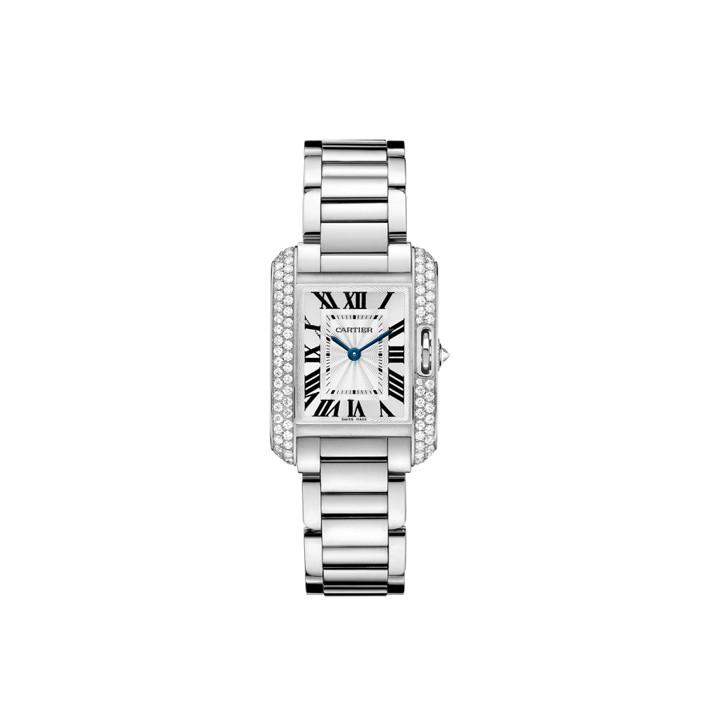 WT100008 Cartier Tank Ladies Anglaise Quartz Small Model