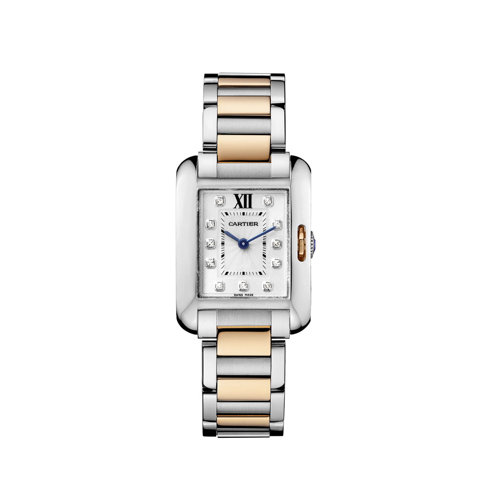 WT100024 Cartier Tank Ladies Anglaise Quartz Small Model