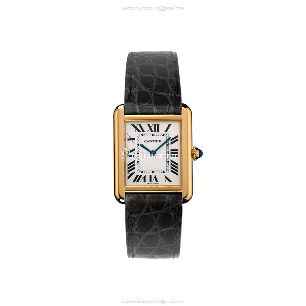 W5200002 Cartier Tank Solo Ladies Quartz Small Model yellow Gold