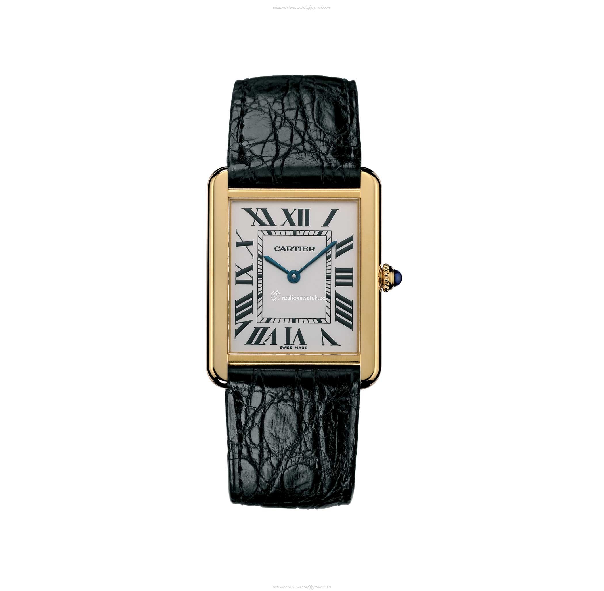 W5200004 Cartier Tank Solo Large Model Quartz Yellow Gold