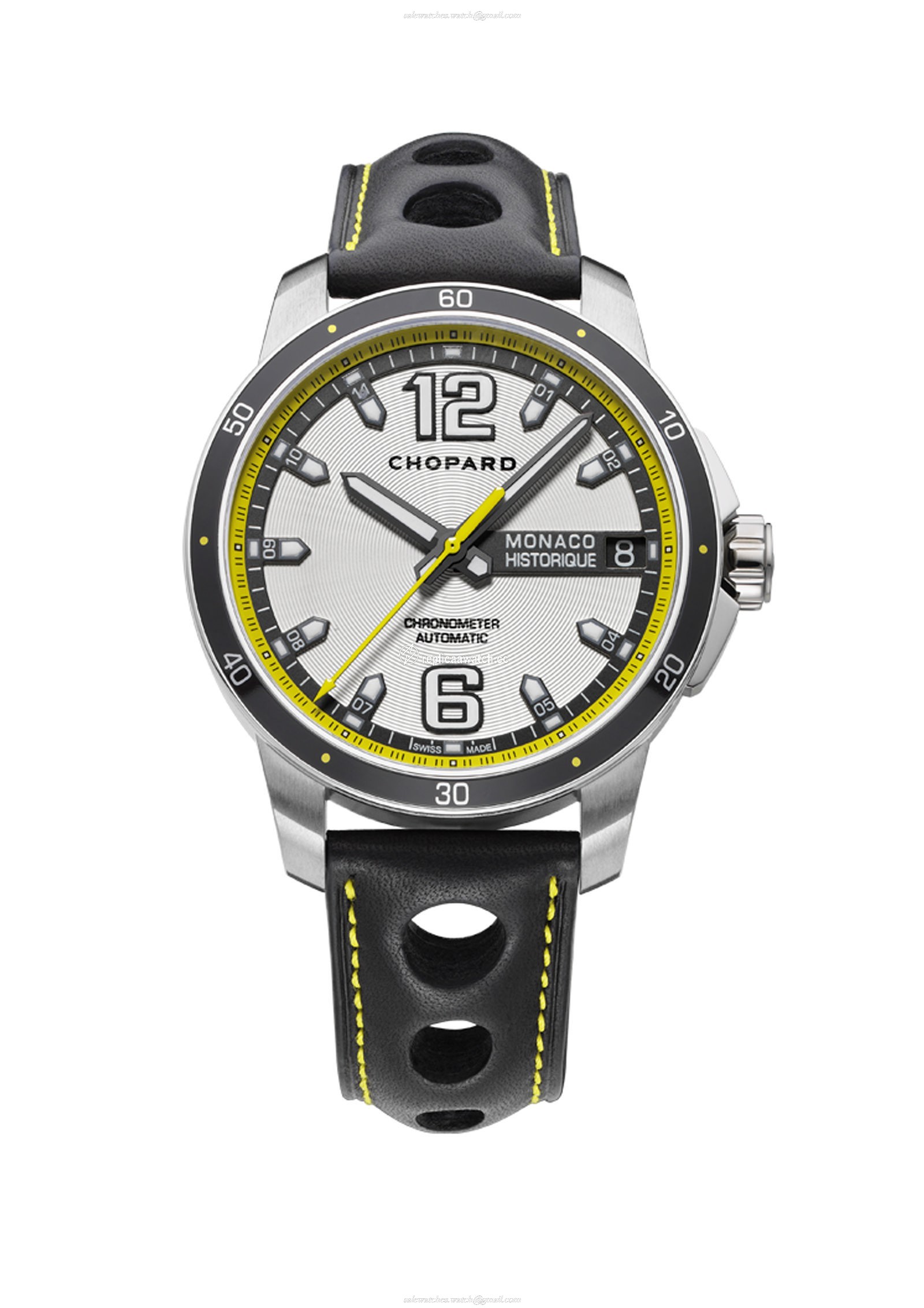 168568-3001 Chopard Classic Racing Grand Prix de Monaco Historique Automatic Titanium & Stainless Steel