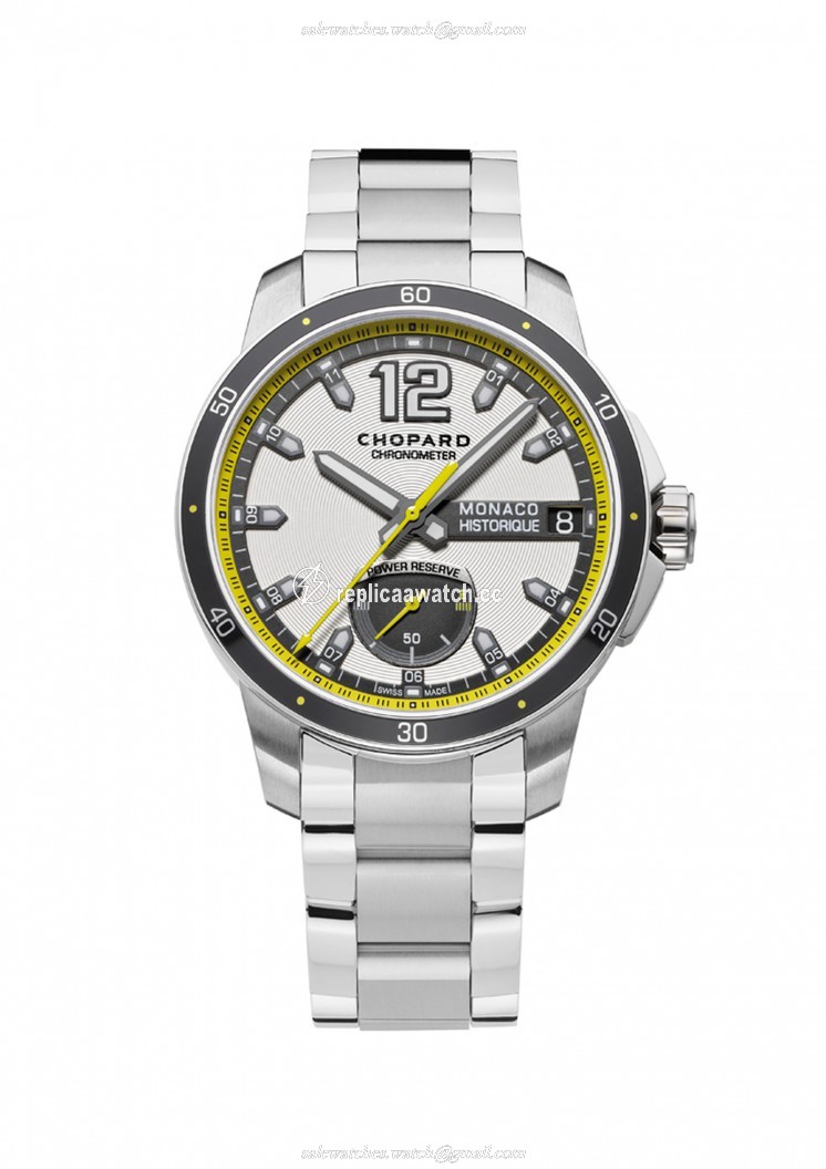 158569-3001 Chopard Classic Racing Grand Prix de Monaco Historique Power Control Titanium & Stainless Steel