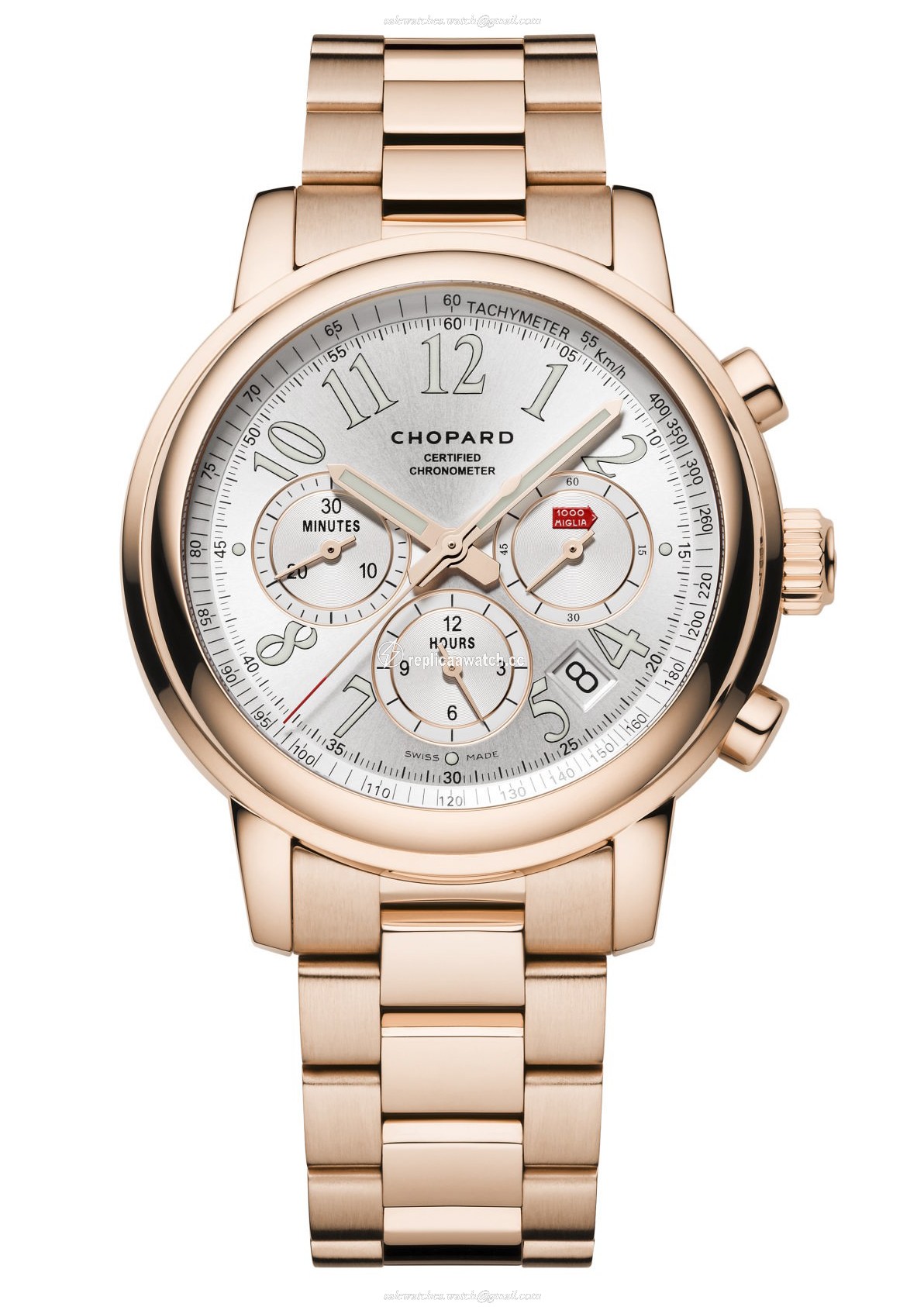 151274-5001 Chopard Classic Racing Mille Miglia Chronograph 18-Carat Rose Gold