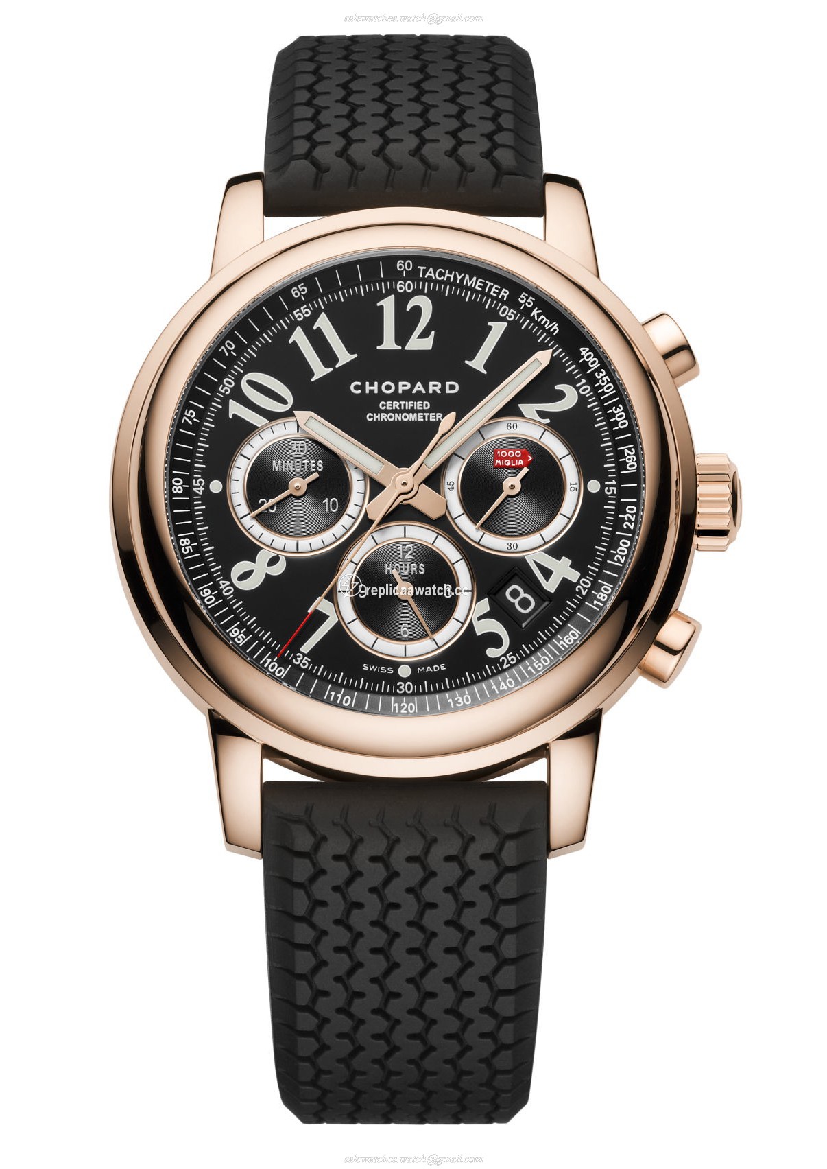 161274-5005 Chopard Classic Racing Mille Miglia Chronograph 18-Carat Rose Gold
