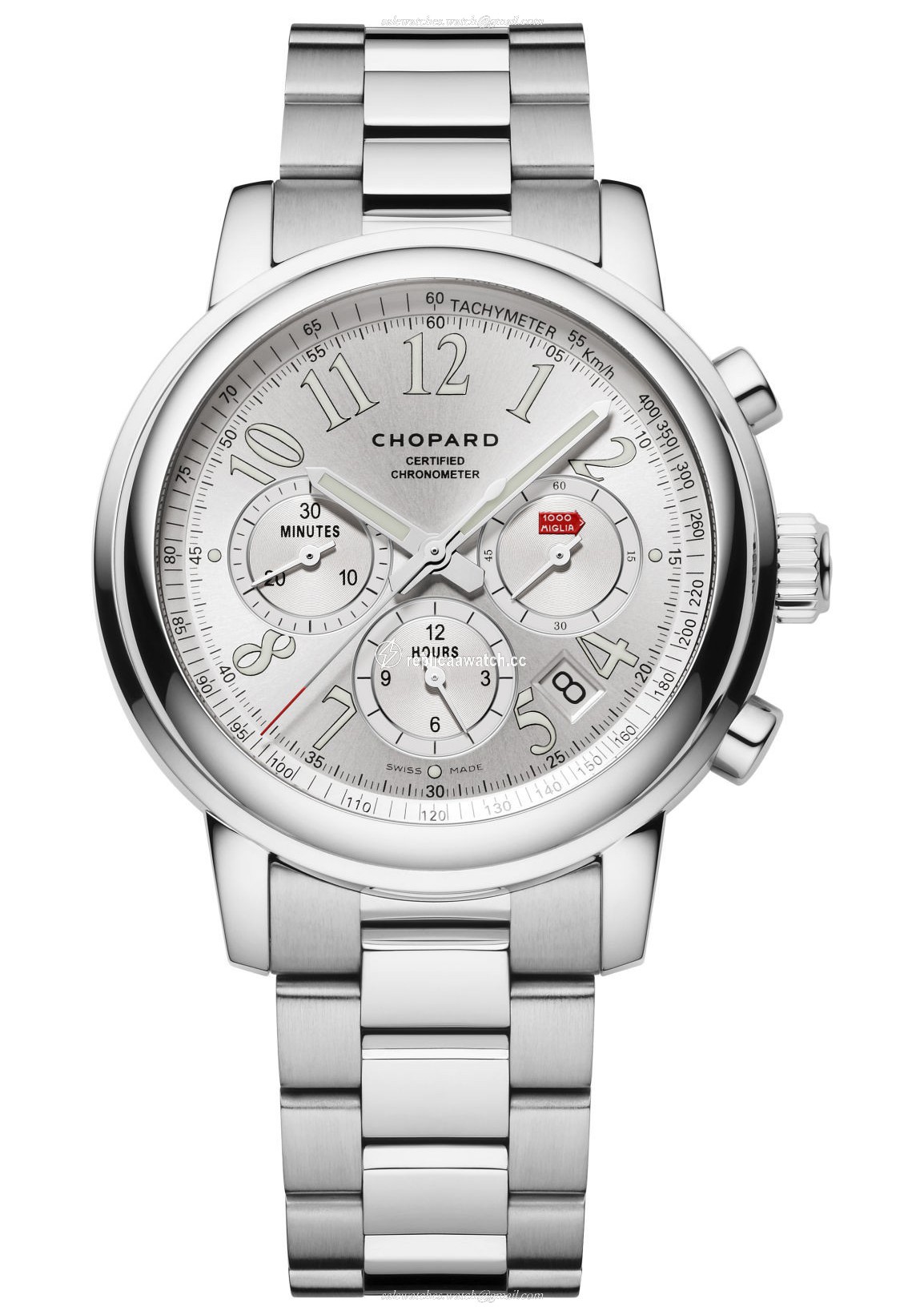 158511-3001 Chopard Classic Racing Mille Miglia Chronograph Stainless Steel