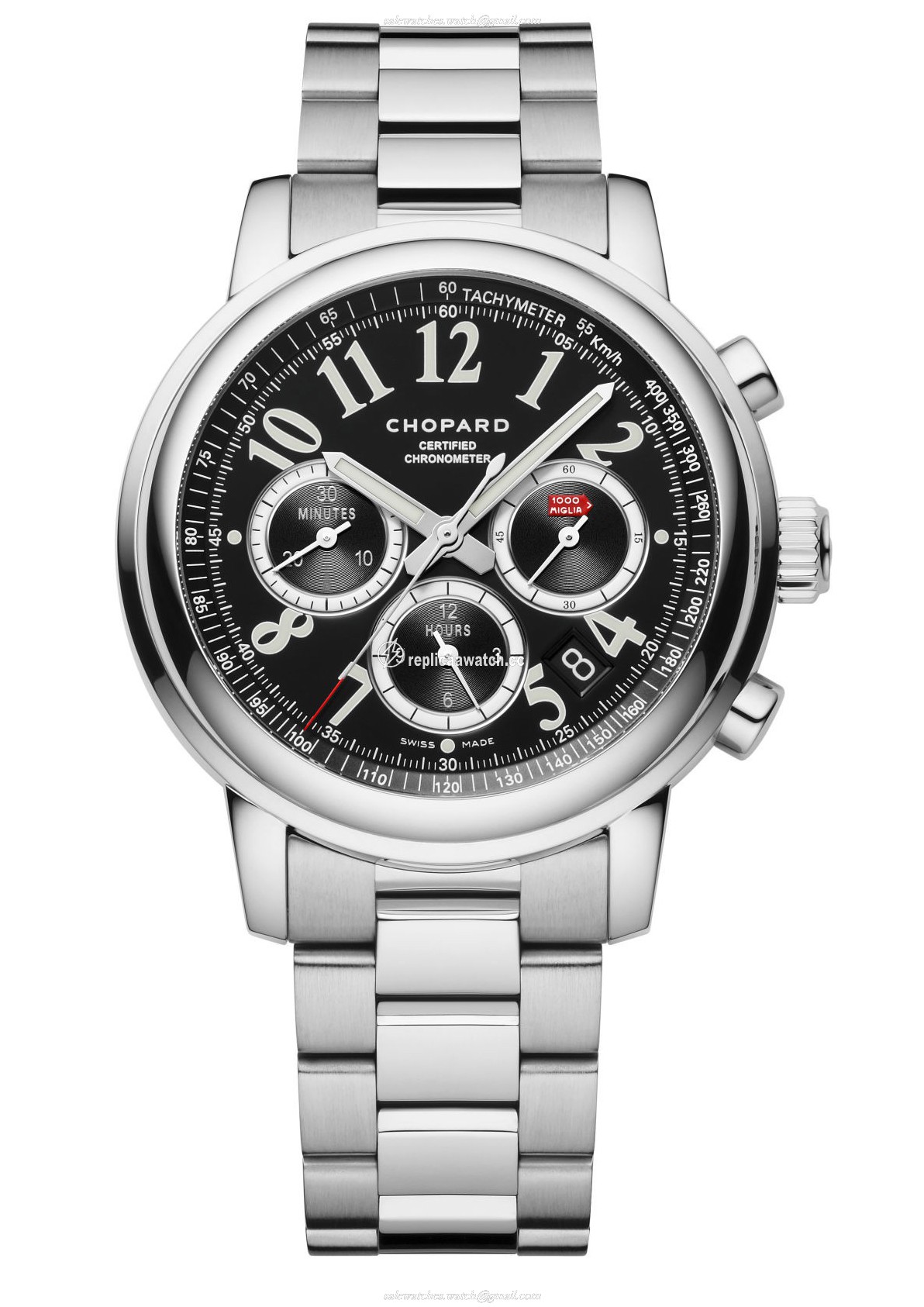158511-3002 Chopard Classic Racing Mille Miglia Chronograph Stainless Steel