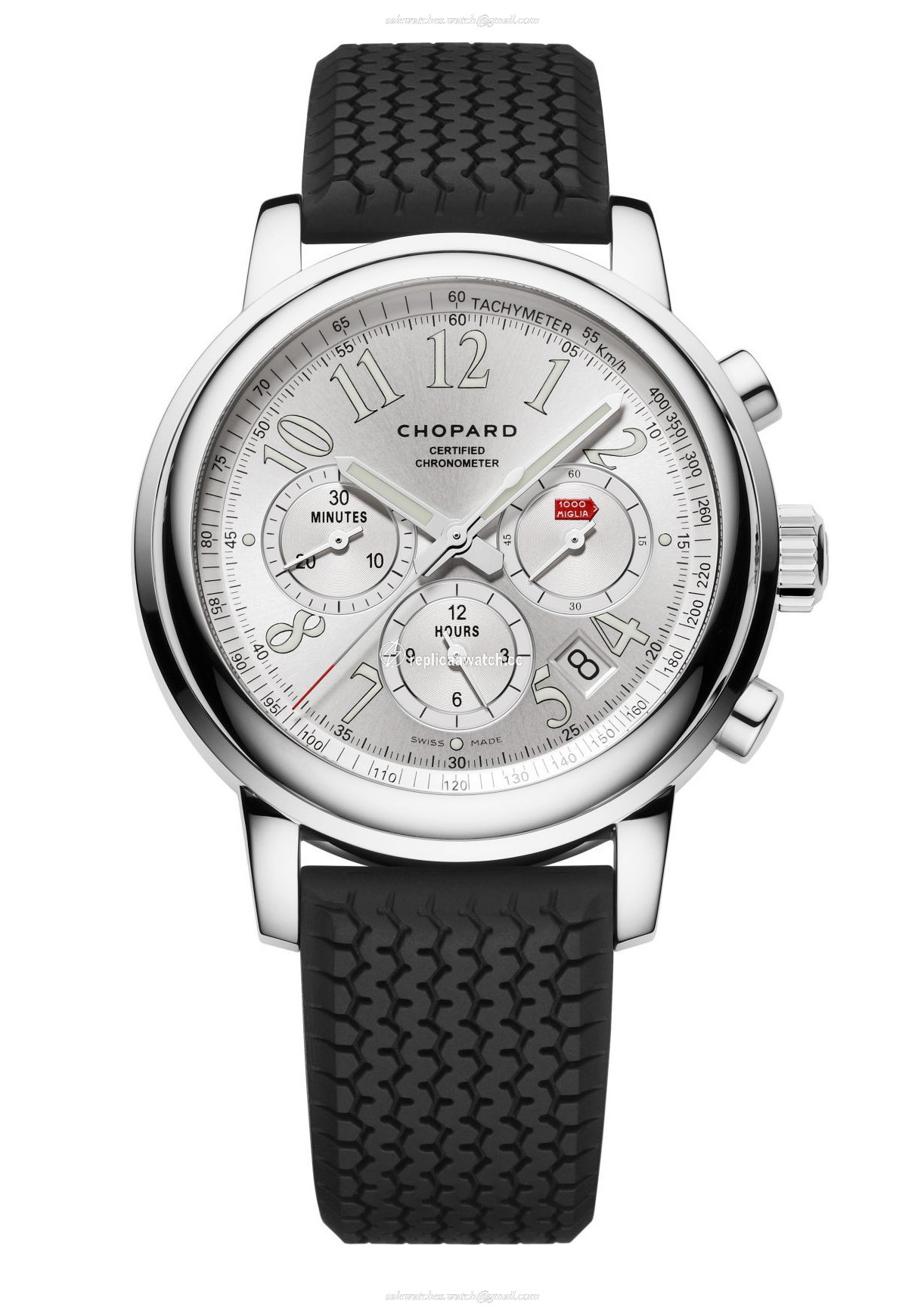168511-3015 Chopard Classic Racing Mille Miglia Chronograph Stainless Steel