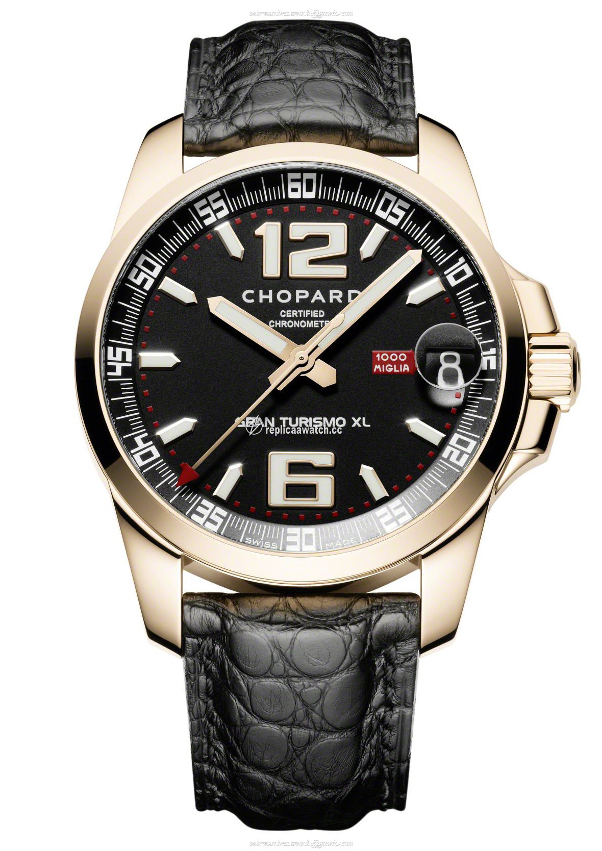 161264-5001 Chopard Classic Racing Mille Miglia Gran Turismo XL 18-Carat Rose Gold