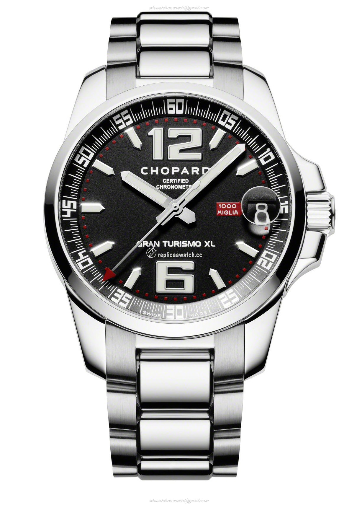 158997-3001 Chopard Classic Racing Mille Miglia Gran Turismo XL Stainless Steel